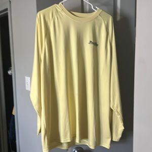 Bimini Bay fishing shirt SPF 50 light yellow in color size XXL